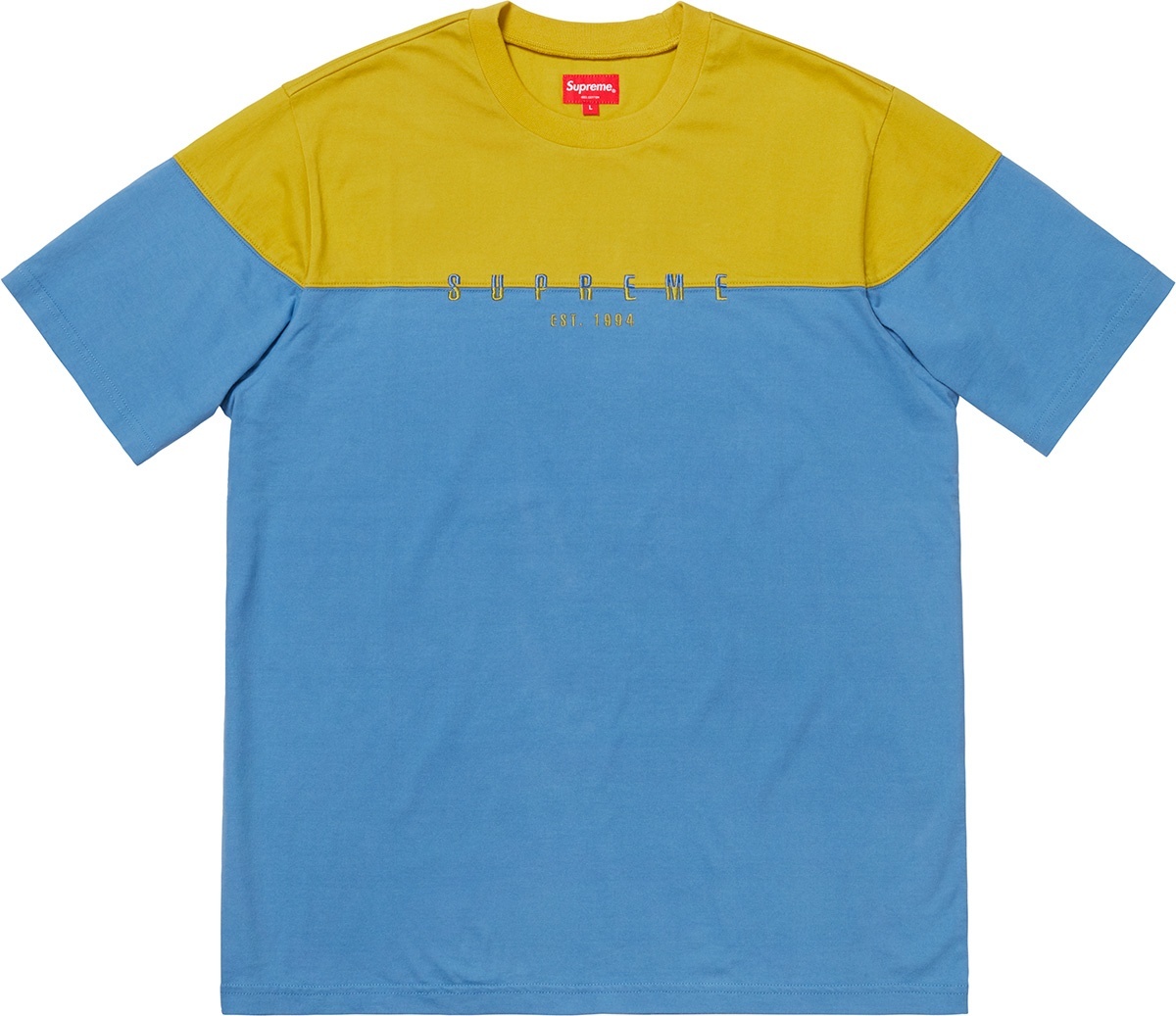 Split Logo S/S Top view 2